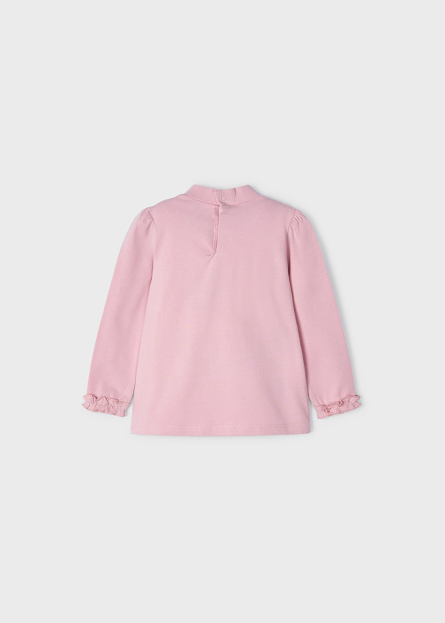 detail T-shirt with a stand-up collar for a baby ECOFRIENDS