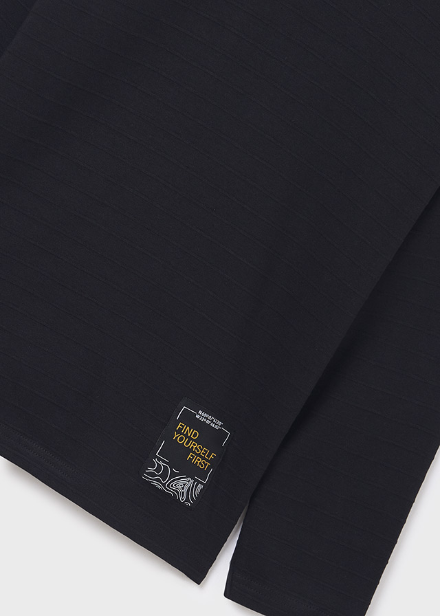 detail ECOFRIENDS long-sleeved t-shirt for a boy