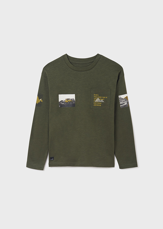 detail T-shirt for boy brothers ECOFRIENDS collection