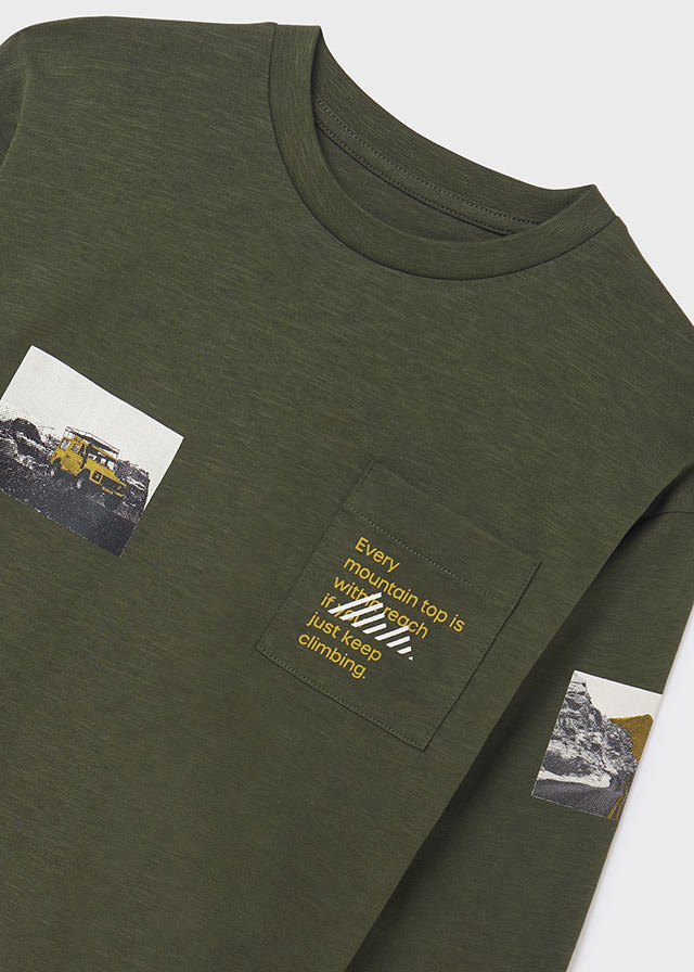 detail T-shirt for boy brothers ECOFRIENDS collection