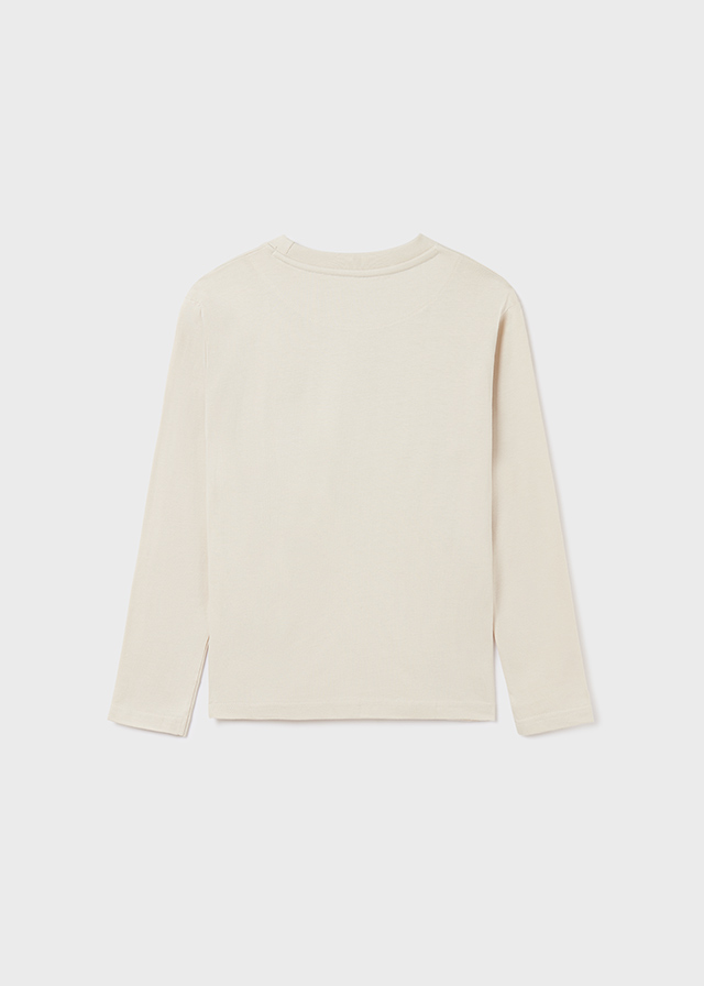 detail ECOFRIENDS long-sleeved t-shirt for a boy