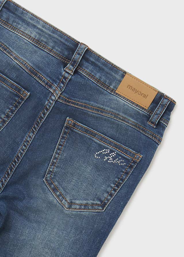 detail Long skinny jeans for girls
