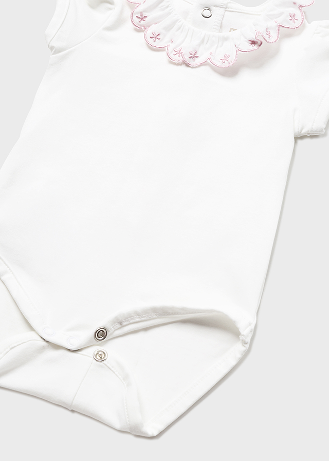 detail Dětské dívčí body s límečkem v dárkovém balení MAYORAL