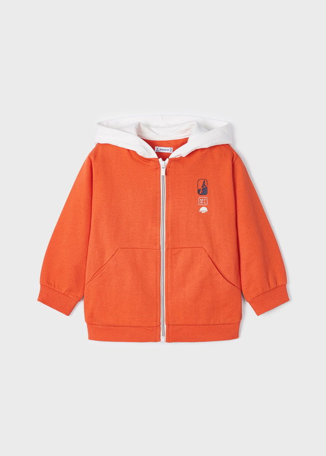 detail Chlapecká mikina na zip s dlouhým rukávem MAYORAL