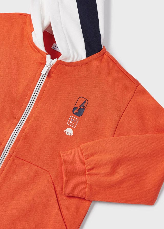 detail Chlapecká mikina na zip s dlouhým rukávem MAYORAL