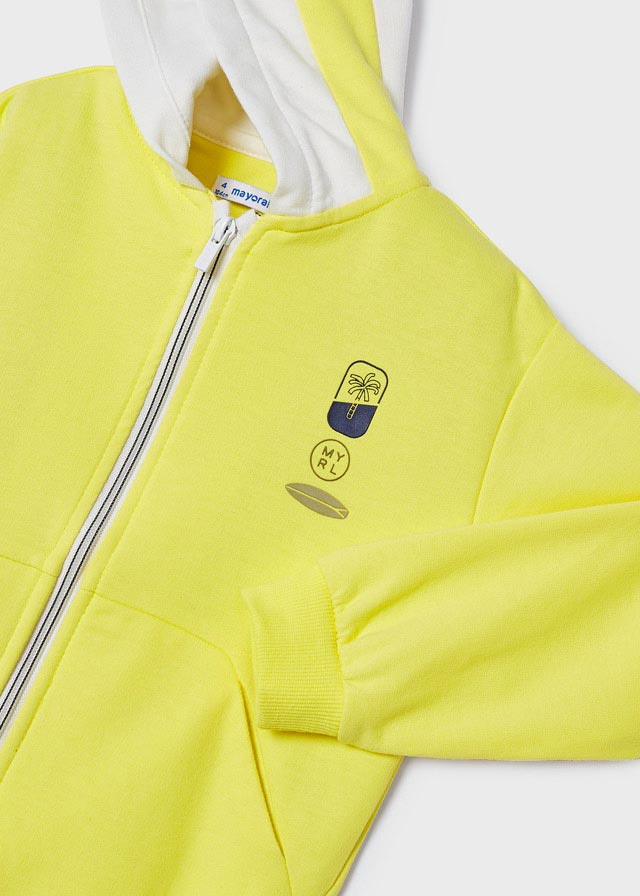 detail Chlapecká mikina na zip s dlouhým rukávem MAYORAL
