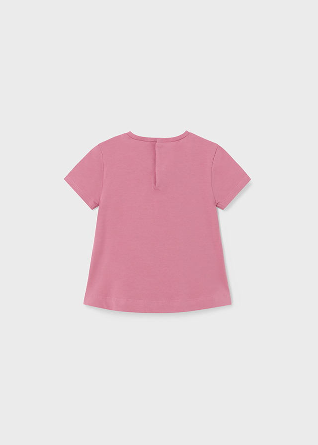 detail Baby print T-shirt