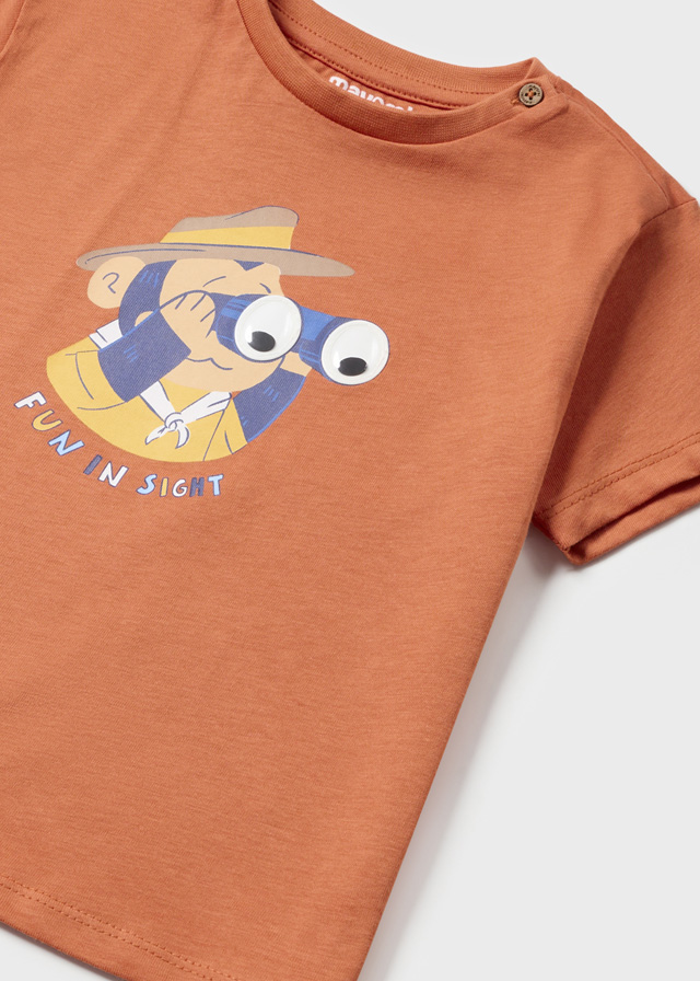 detail Baby interactive T-shirt