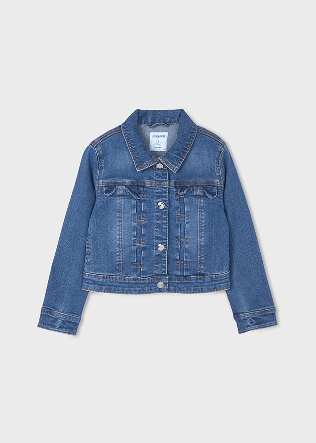 detail Girls' denim jacket