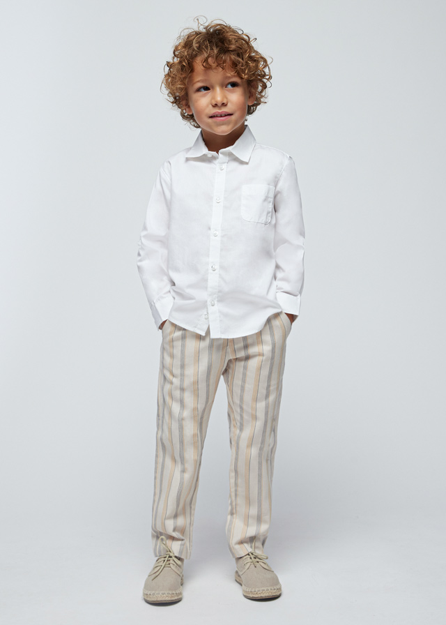 detail Boys' long sleeved shirt