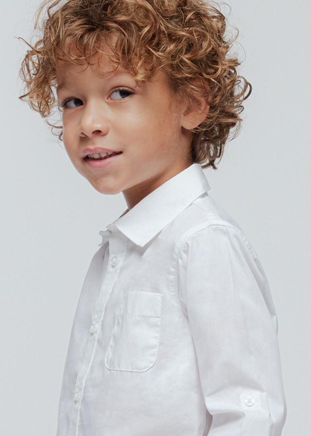 detail Boys' long sleeved shirt