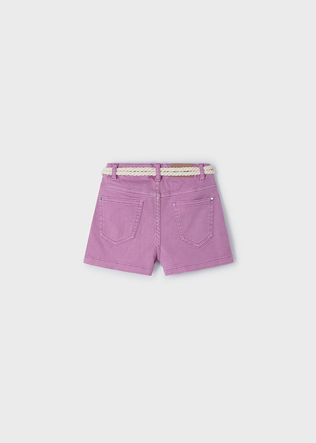 detail Girls' belted shorts