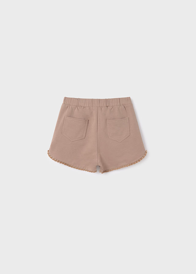 detail Girls' plush shorts