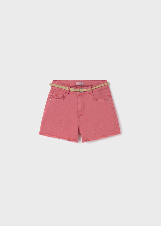 detail Girls' belted shorts