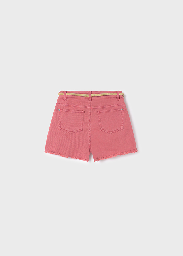 detail Girls' belted shorts