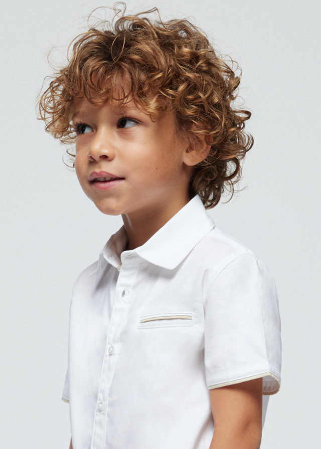 detail Boys' short-sleeved shirt