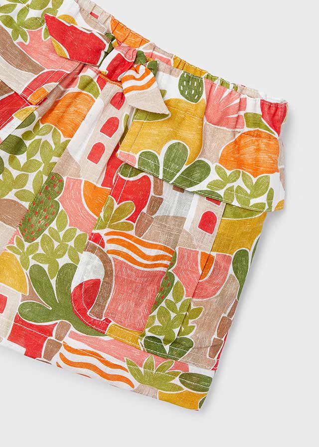detail Girls' print shorts