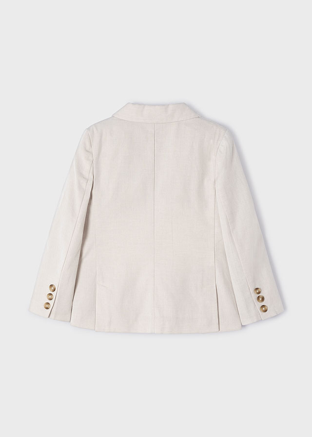 detail Boys' linen blazer