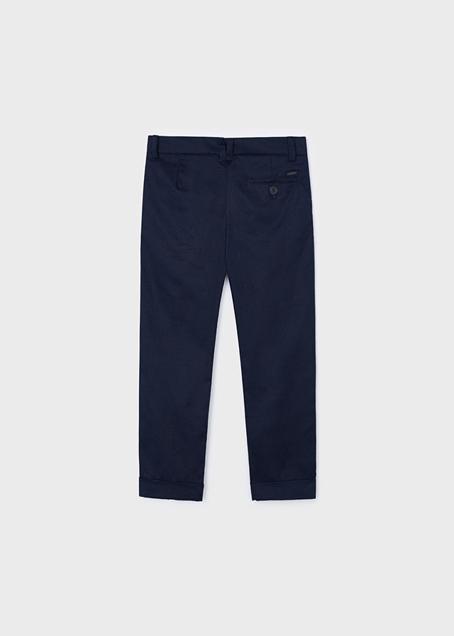 detail Boys' tailored linen chinos