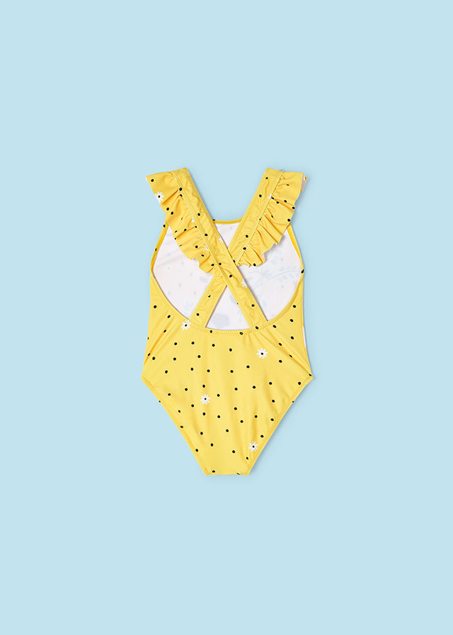 detail Girls' print swim suit