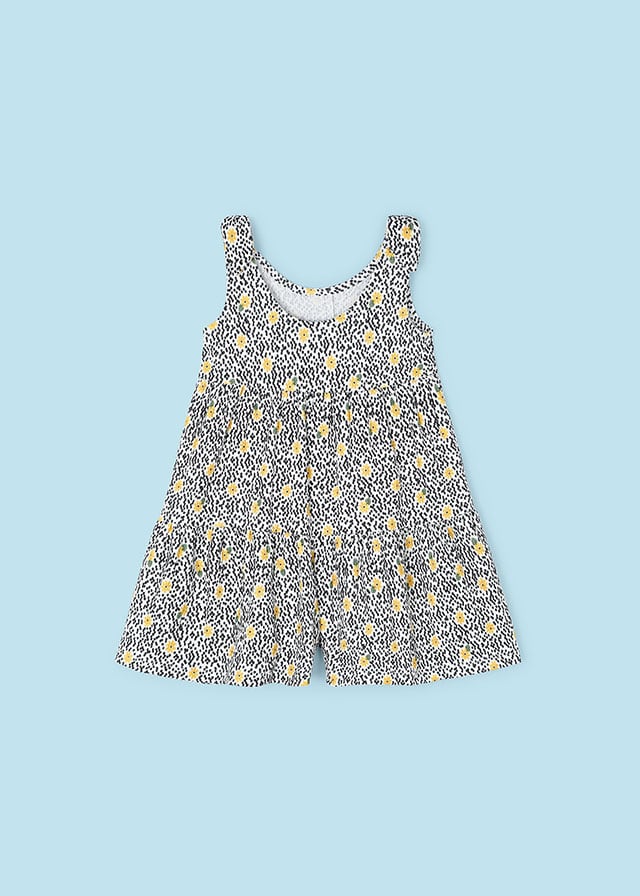 detail Girls' tie strap playsuit