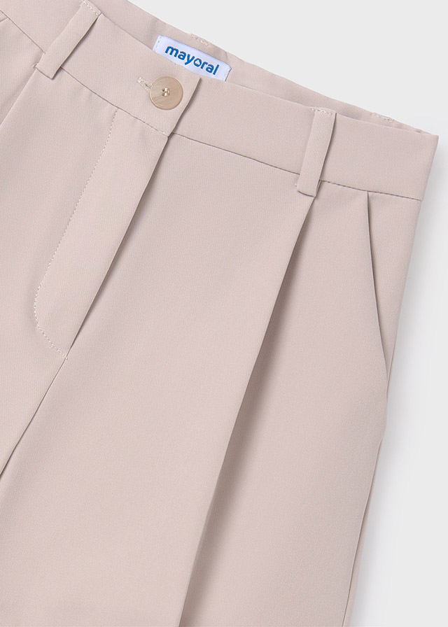 detail Girls' crepe shorts