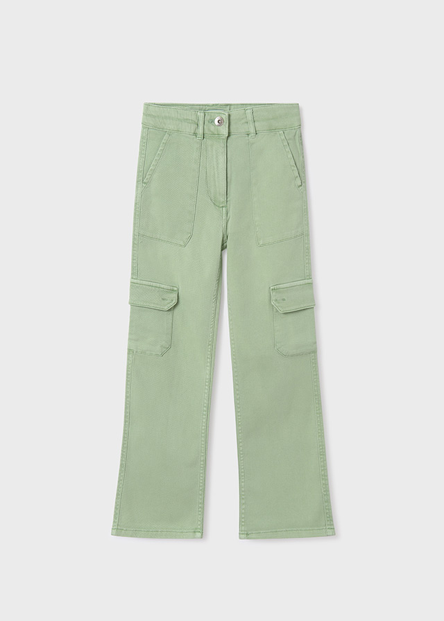 detail Girls' twill trousers
