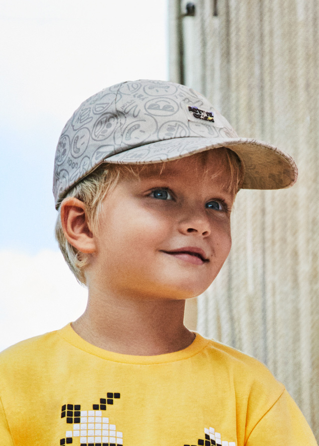 detail Boys' print cap