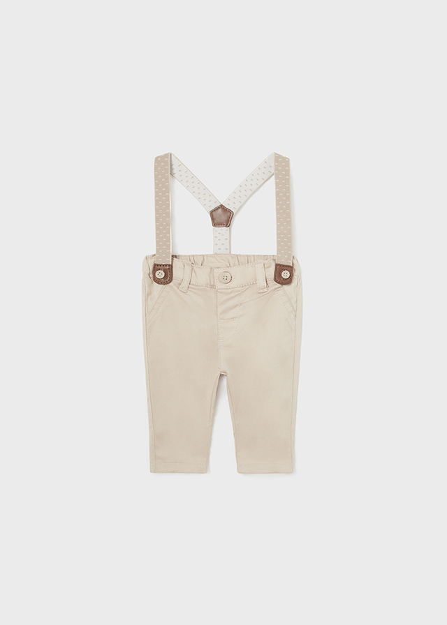 detail Newborn trousers with braces