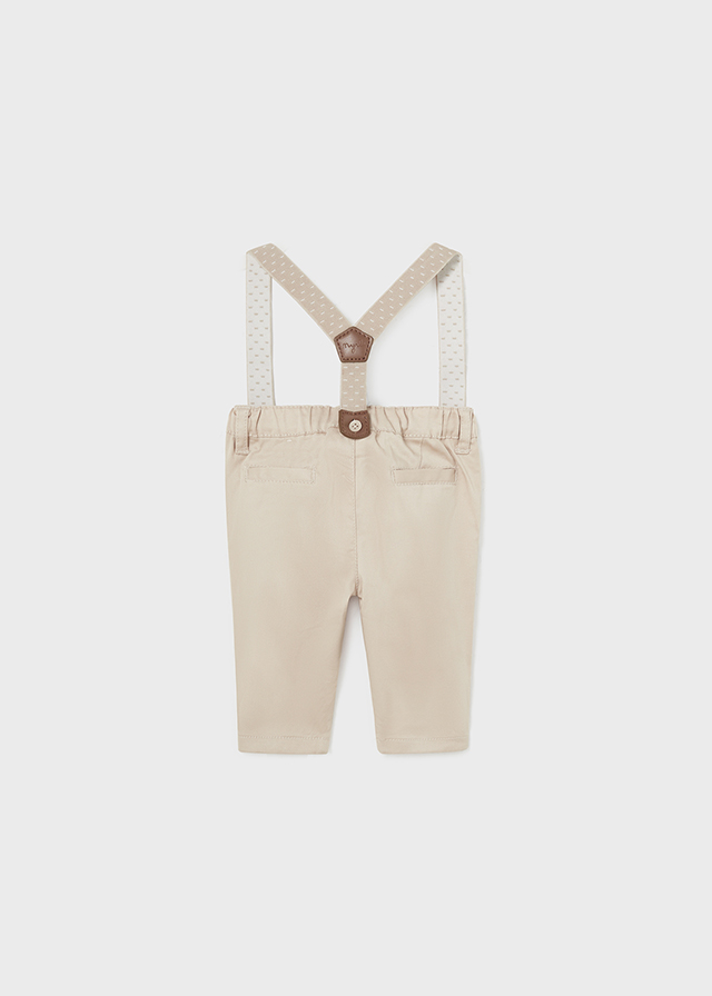 detail Newborn trousers with braces