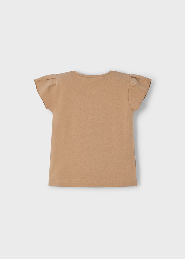 detail Dívčí tričko s ilustrací dívek MAYORAL