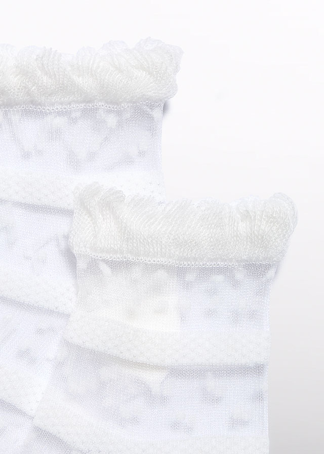 detail Dívčí žakárové ponožky ABEL & LULA