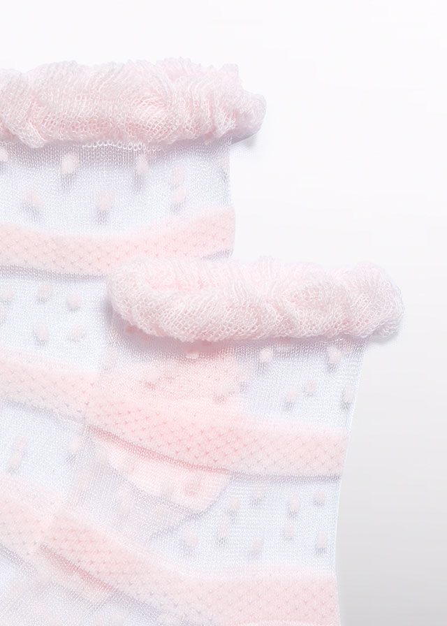 detail Dívčí žakárové ponožky ABEL & LULA