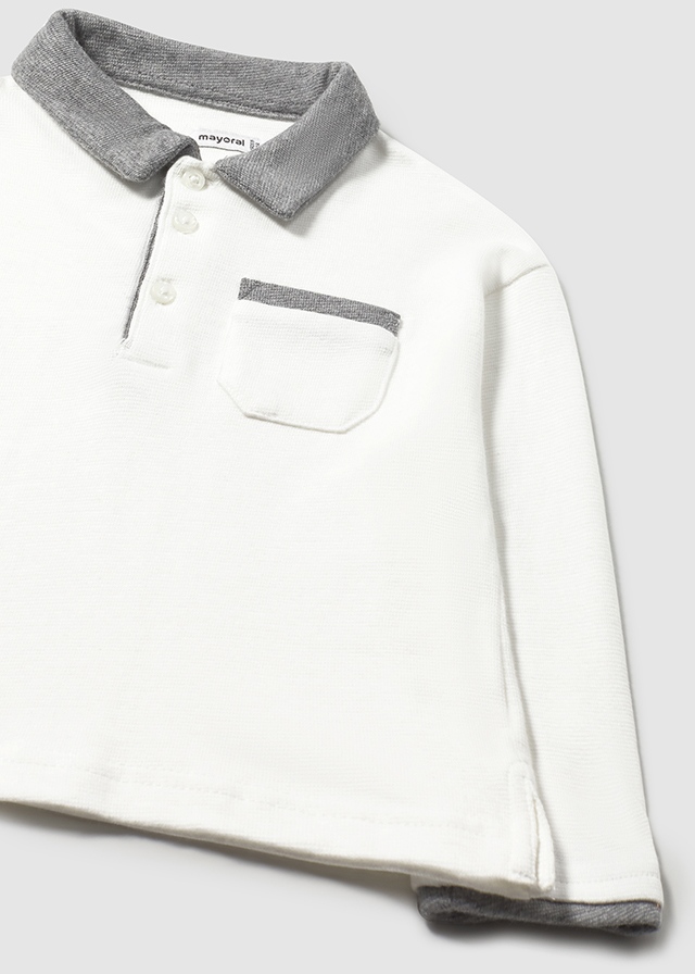 detail Chlapecké polo tričko s límečkem a kapsou MAYORAL