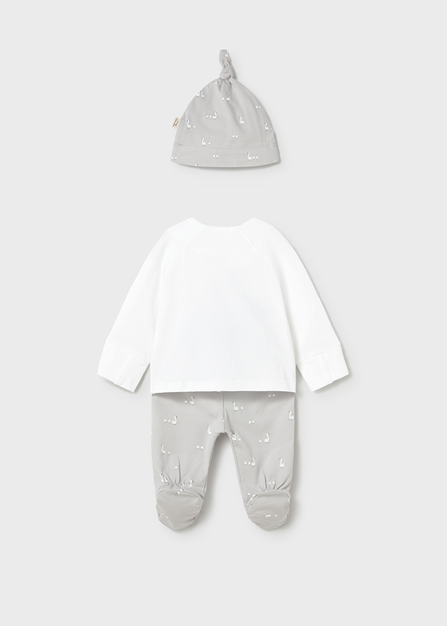 detail Kojenecký unisex set s labutěmi MAYORAL
