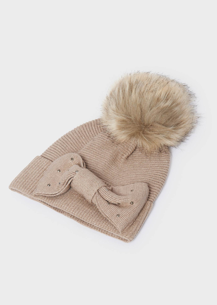 detail Dívčí čepice a šála MAYORAL