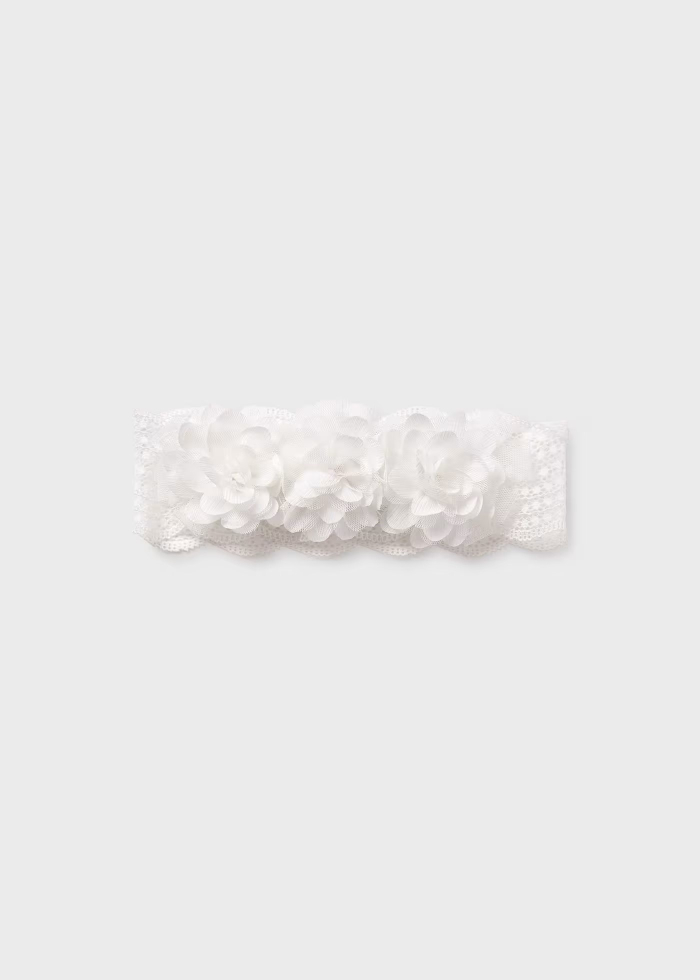 detail Baby tulle flower headband