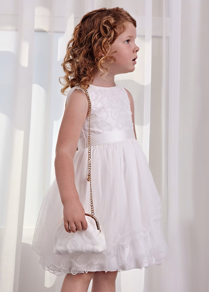 detail Girls' tulle bag