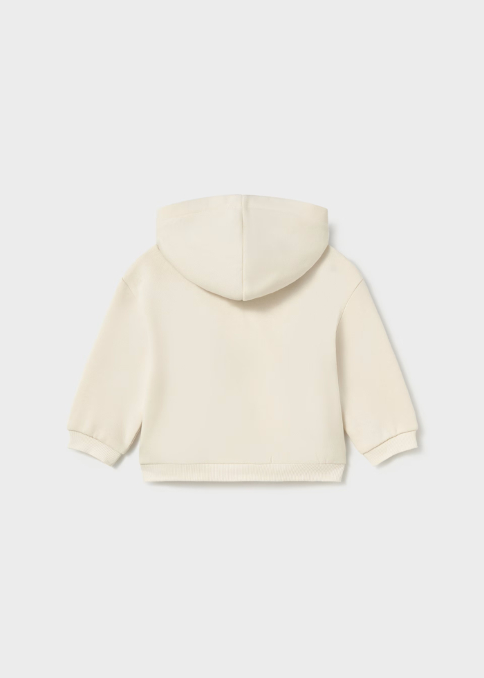 detail Chlapecká mikina na zip s kapucí a motivem žirafy MAYORAL