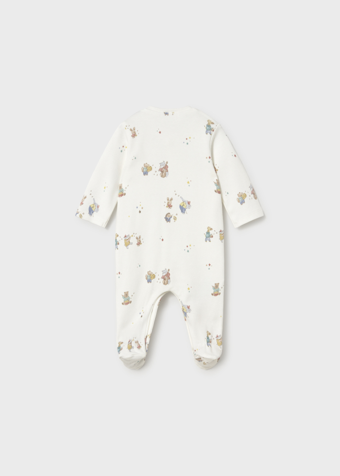 detail Kojenecká unisex sada 2 overalů s hravými motivy MAYORAL
