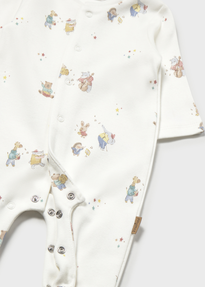 detail Kojenecká unisex sada 2 overalů s hravými motivy MAYORAL