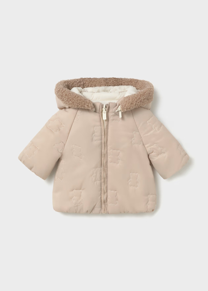 detail Unisex kojenecký oboustranný kabát s hebkou kapucí MAYORAL