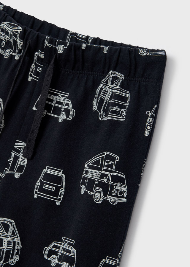 detail Chlapecké pyžamo se vzorovaným spodkem MAYORAL