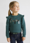 náhled Sweatshirt with sequins for a girl