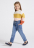 detail Long slouchy jeans trousers for girls ECOFRIENDS