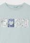 náhled Long-sleeved t-shirt with a print for a girl