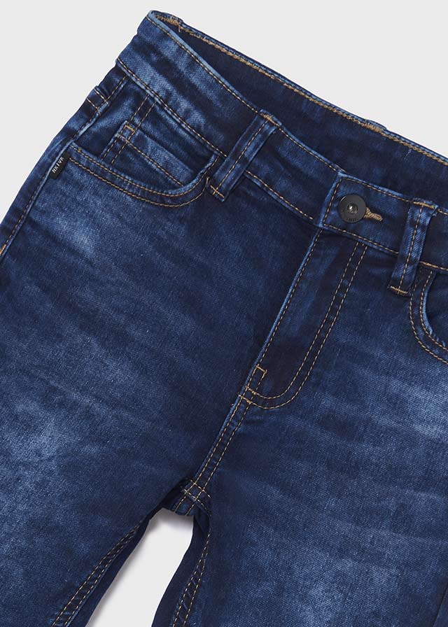detail Chlapecké měkké džínové šortky MAYORAL
