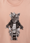 náhled Dívčí tričko s obrázkem tygřího motorkáře IKKS