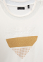 náhled Dívčí tričko se zlatým vyšívaným srdíčkem IKKS