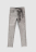 detail Dívčí šedé úzké džíny s grafickým šátkem IKKS
